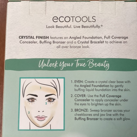 Eco tools Crystal Finish Exclusive Wellness Kit New in box - Picture 5 of 7